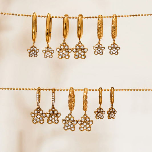 Exquisite And Dainty Bear-claw Pendant Earrings