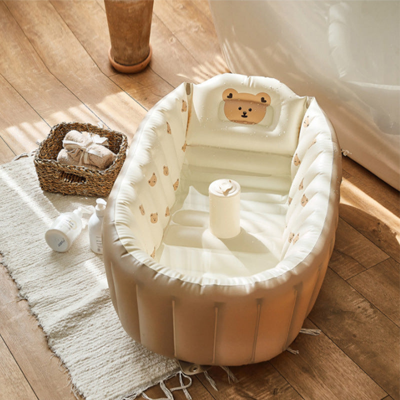 Baby Inflatable Bath Indoor Children Swimming Pool Home Bathtub