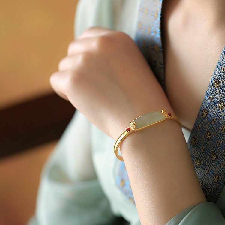 Original Pure Silver Handcrafted Gold Bracelet