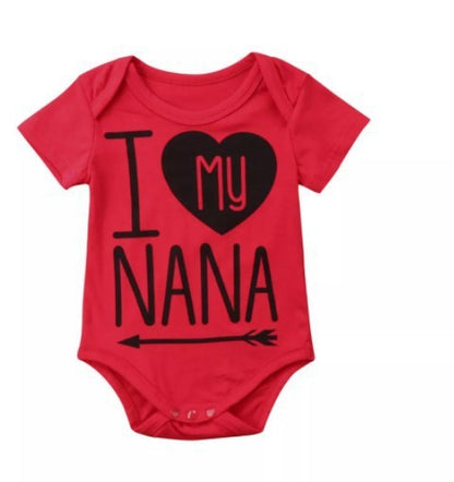 Baby Short Sleeve Letter Print Jumpsuit