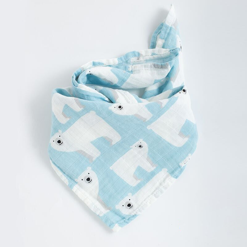 Baby cotton small square towel