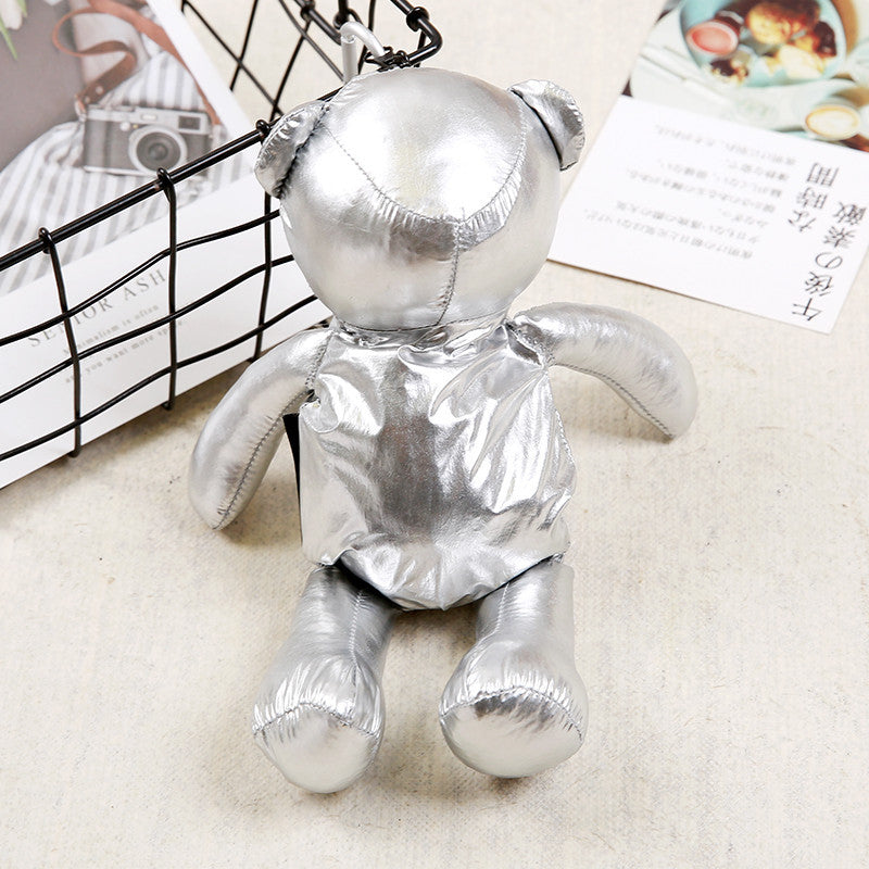 Waterproof Silver Coated Cloth Bear Doll Folding Business