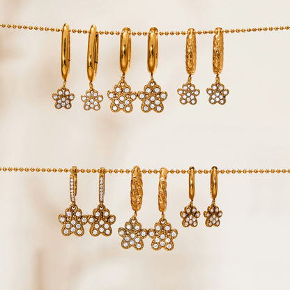 Exquisite And Dainty Bear-claw Pendant Earrings