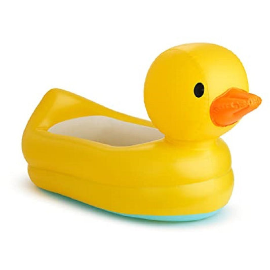 Household Inflatable Small Yellow Duck Shaped Bathtub