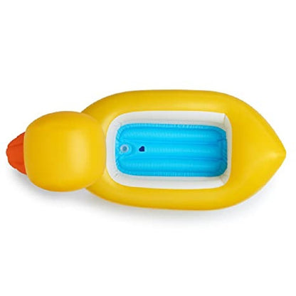 Household Inflatable Small Yellow Duck Shaped Bathtub
