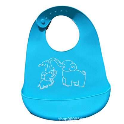 Children's Waterproof Class A Edible Silicon Bib
