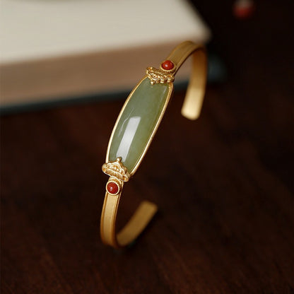 Original Pure Silver Handcrafted Gold Bracelet