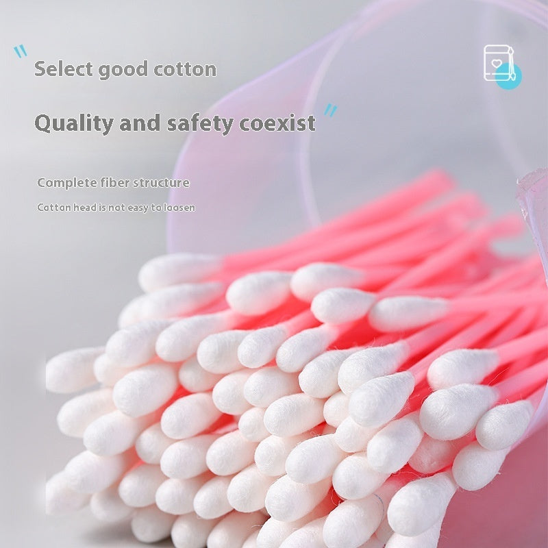 Ear Pick Cotton Swabs Double-headed Disposable