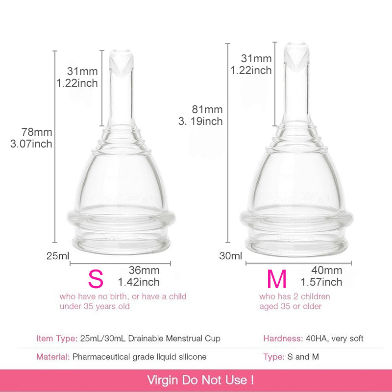 Rubber Products Silicone Menstrual Cup